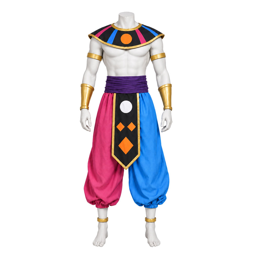 Dragon Ball Super: Beerus (2026) Belmod Pink Blue Clown Halloween Costume