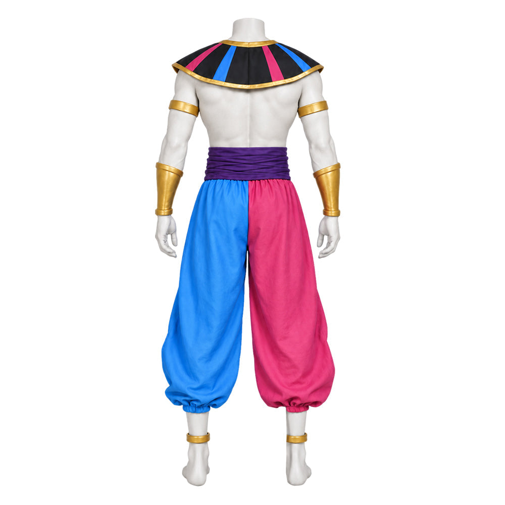 Dragon Ball Super: Beerus (2026) Belmod Pink Blue Clown Halloween Costume