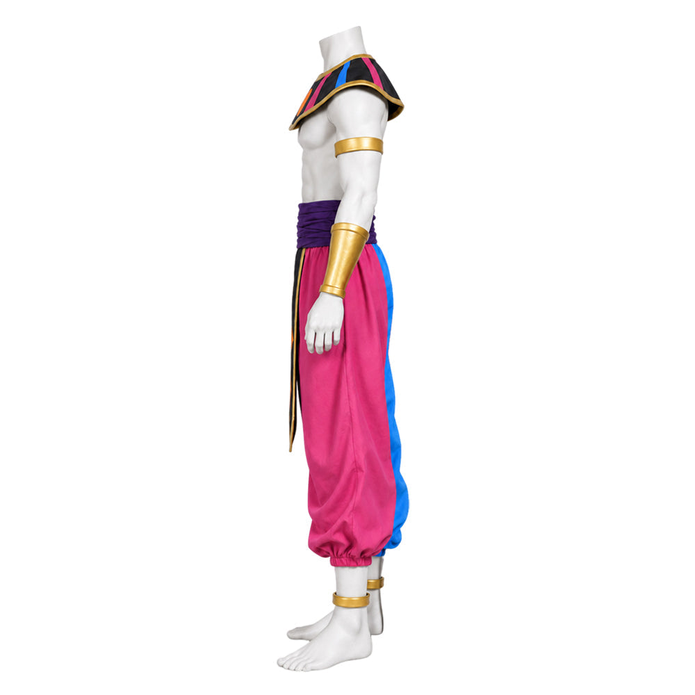 Dragon Ball Super: Beerus (2026) Belmod Pink Blue Clown Halloween Costume