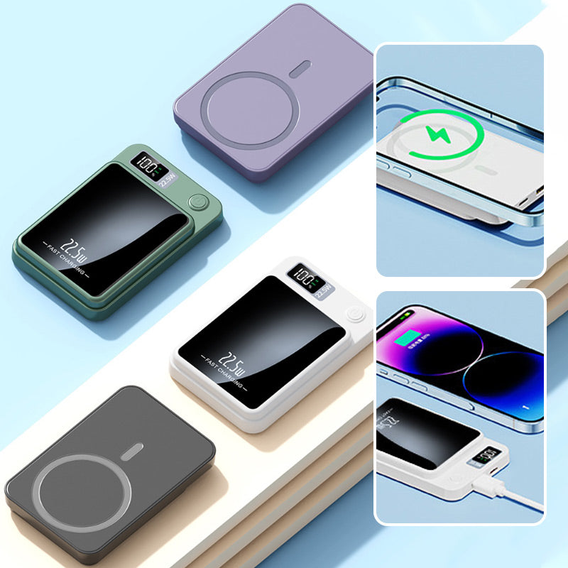 20,000mAh Wireless Power Bank – 22.5W Fast Charging & 15W Qi