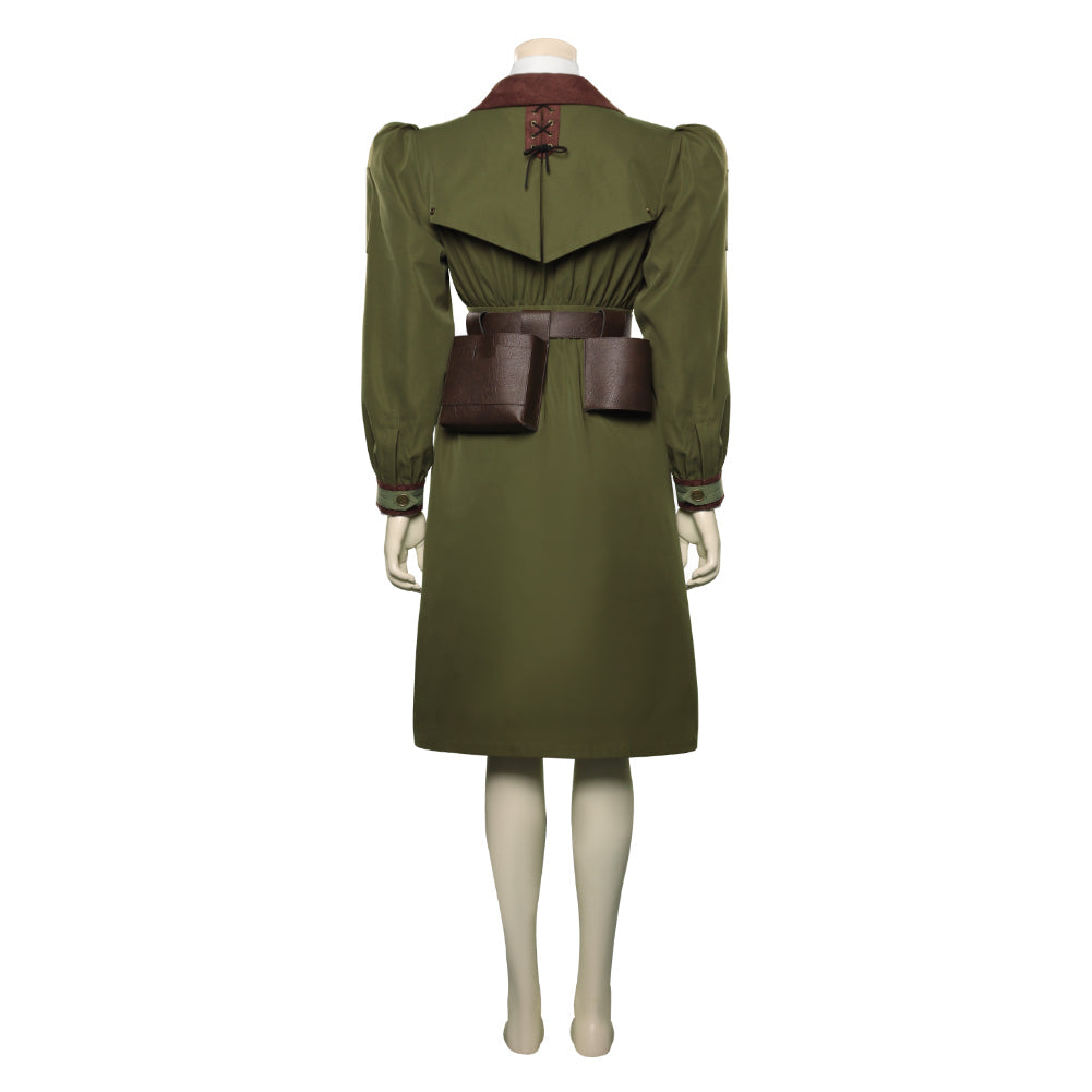 Matilda Agatha Trunchbull Green Coat Halloween Costume