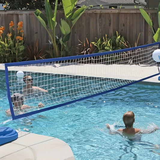 Pool Volleyball Net – PoolRally Family Swimming Pool Game Set
