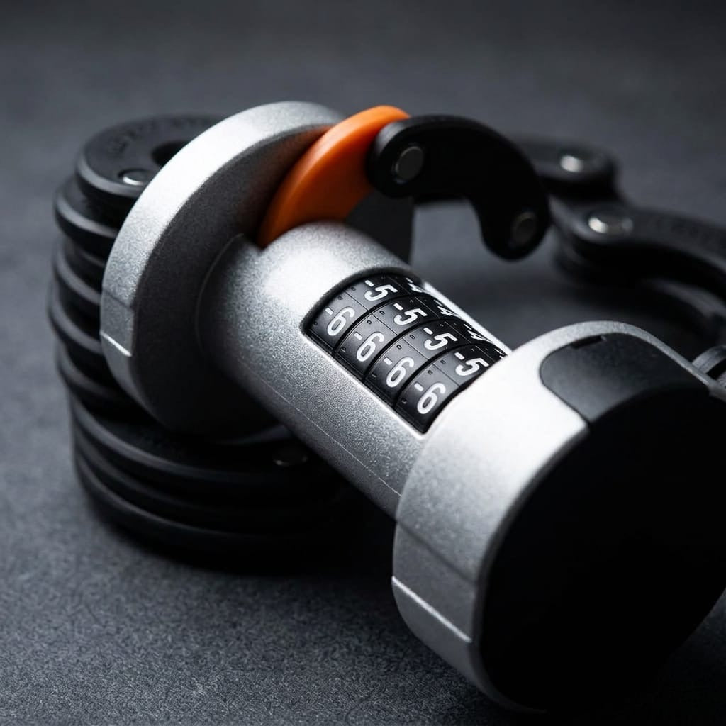 Compact Folding Bike Lock – Hardened Steel with Frame Holder