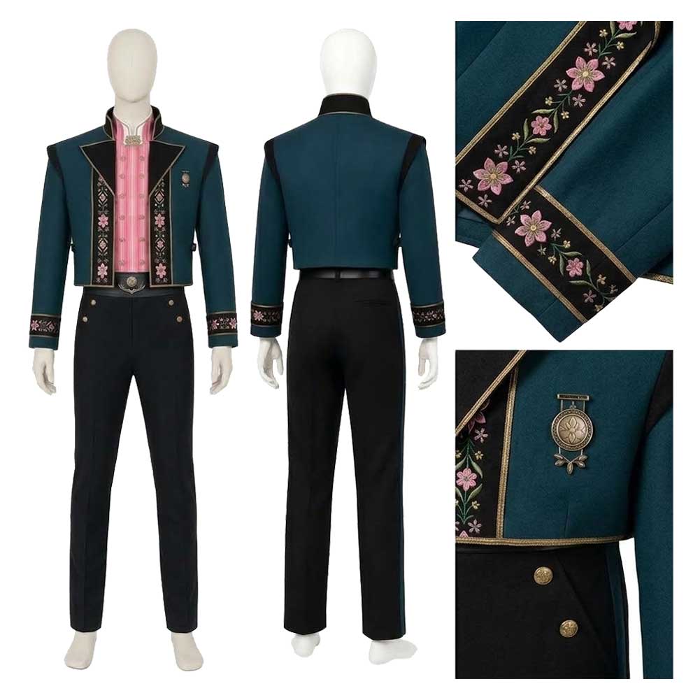 Frozen 3 (2027) Kristoff Blue Pink Set Halloween Costume