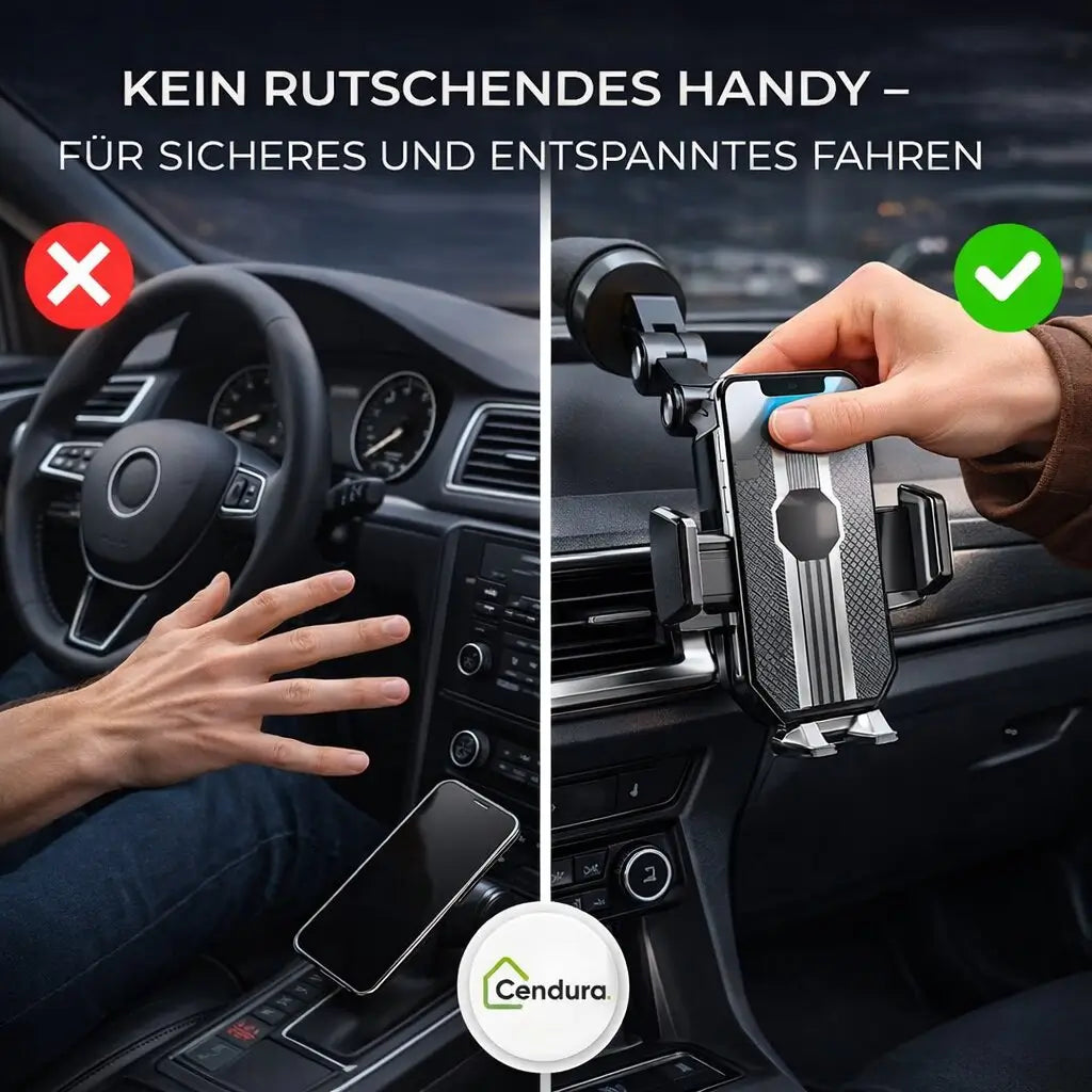 Car Phone Holder – 360° Suction Mount for Windscreen & Dashboard
