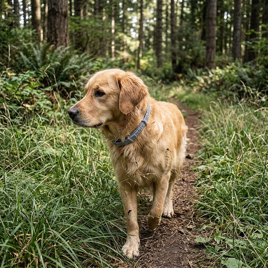 Anti-Tick Collar for Dogs – Adjustable Water-Resistant Pet Collar