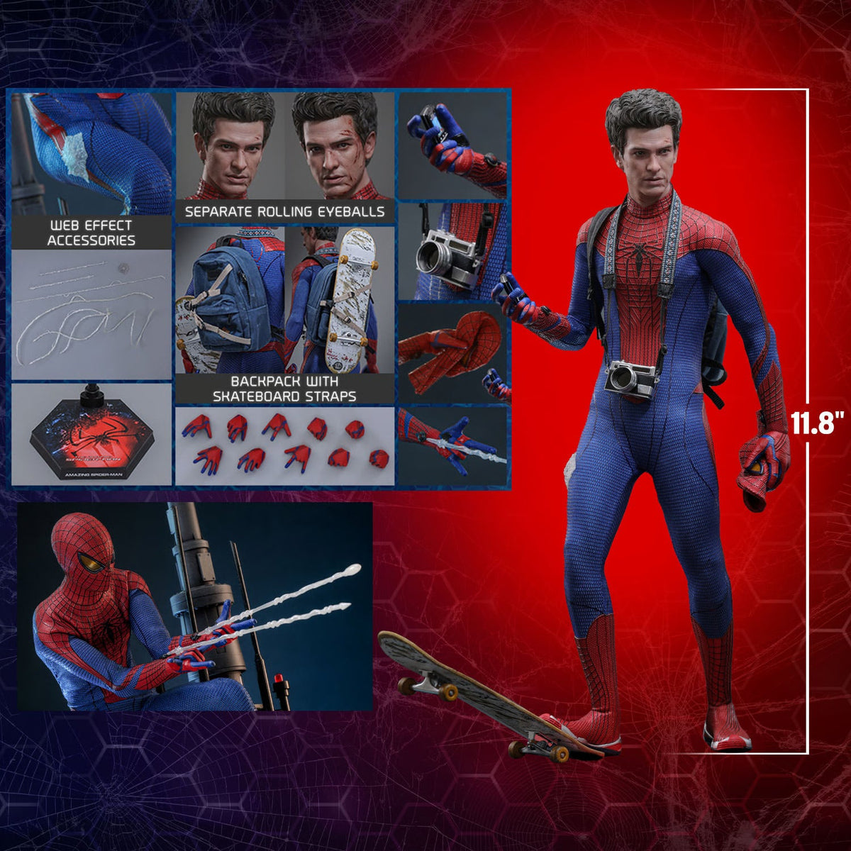 The Amazing Web Hero 1/6 Scale Action Figure