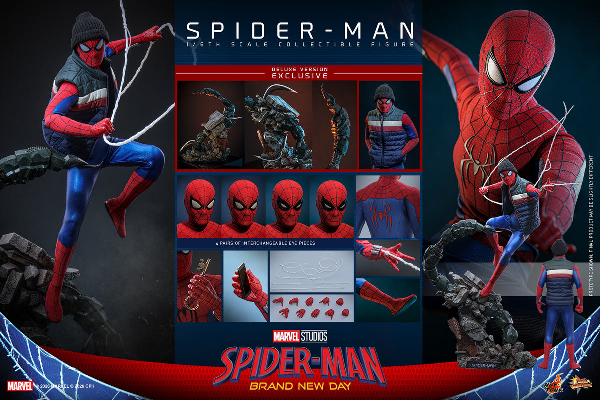 Web Hero (Deluxe Version) 1/6 Scale Action Figure