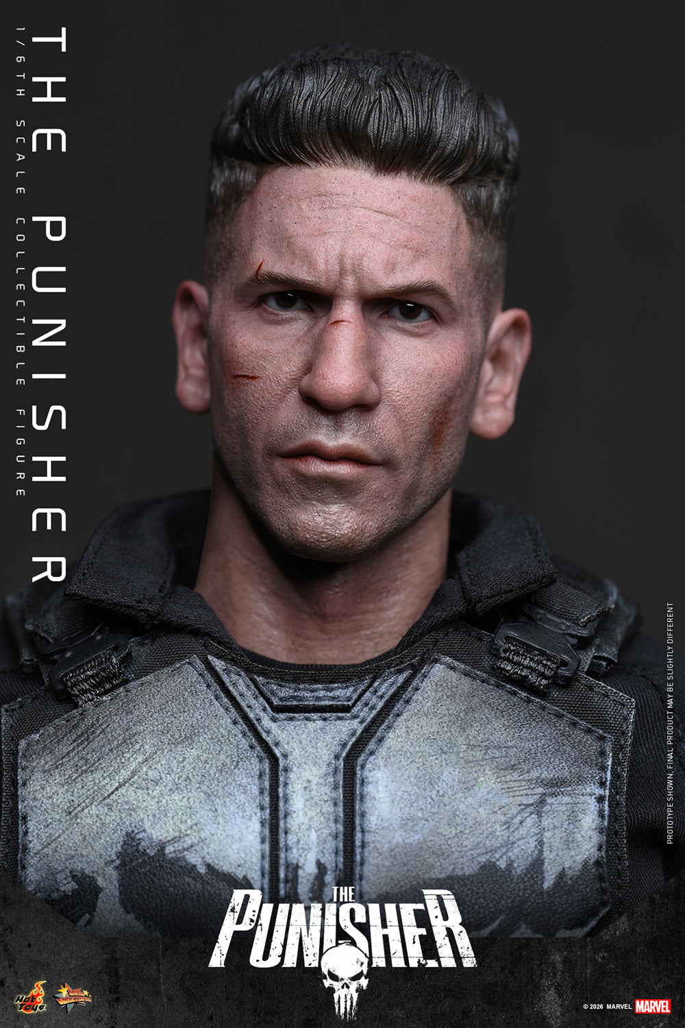 Skull-Emblem Vigilante 1/6 Scale Action Figure