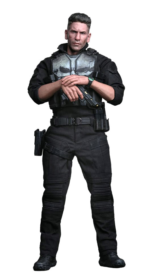 Skull-Emblem Vigilante 1/6 Scale Action Figure
