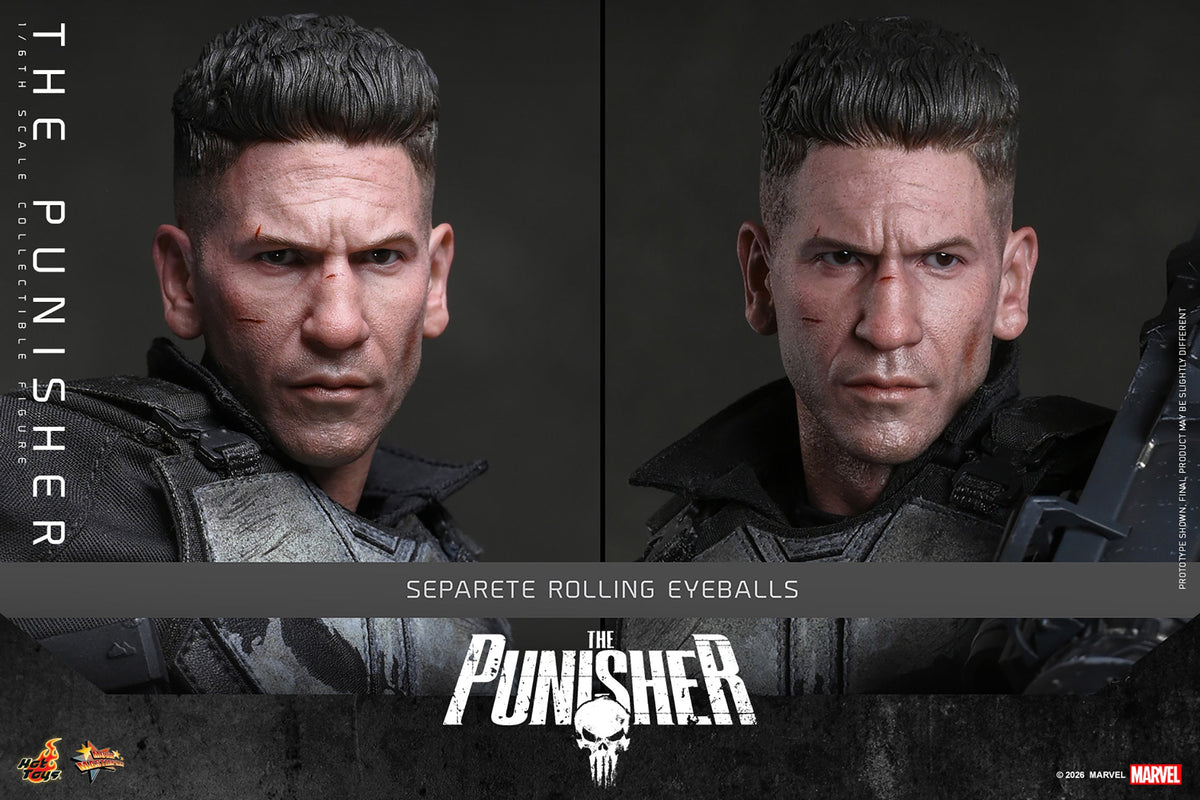Skull-Emblem Vigilante 1/6 Scale Action Figure