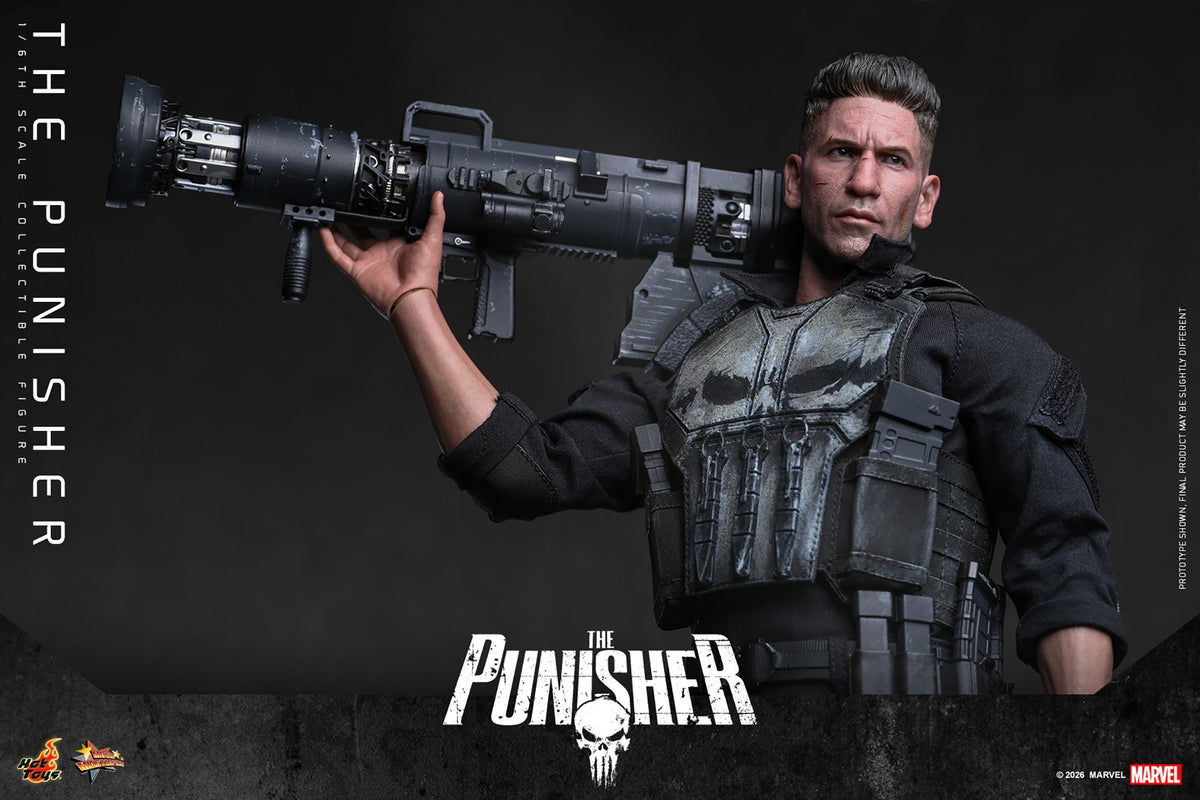Skull-Emblem Vigilante 1/6 Scale Action Figure
