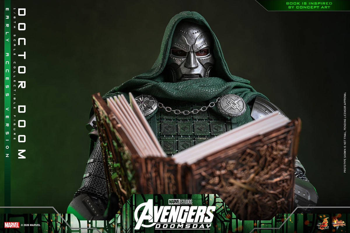 Hooded Armoured Villain 1/6 Scale Action Figure