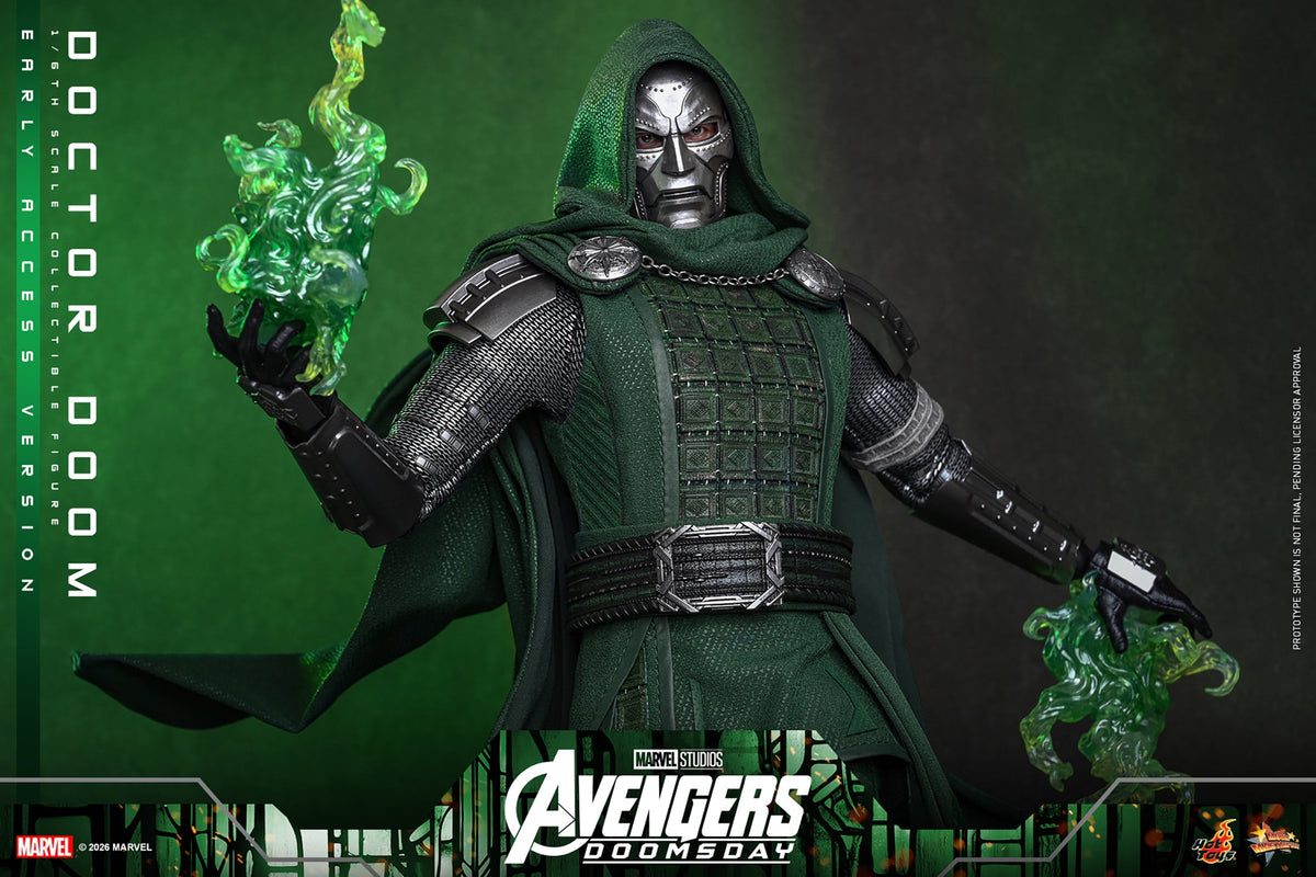 Hooded Armoured Villain 1/6 Scale Action Figure