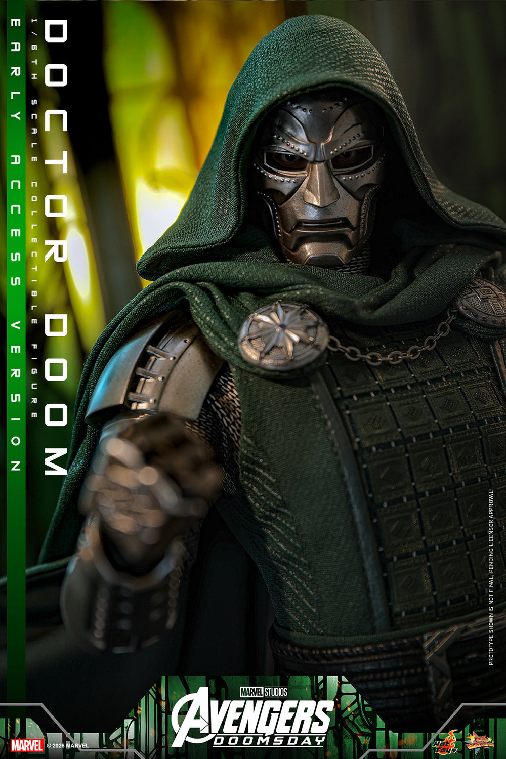 Hooded Armoured Villain 1/6 Scale Action Figure