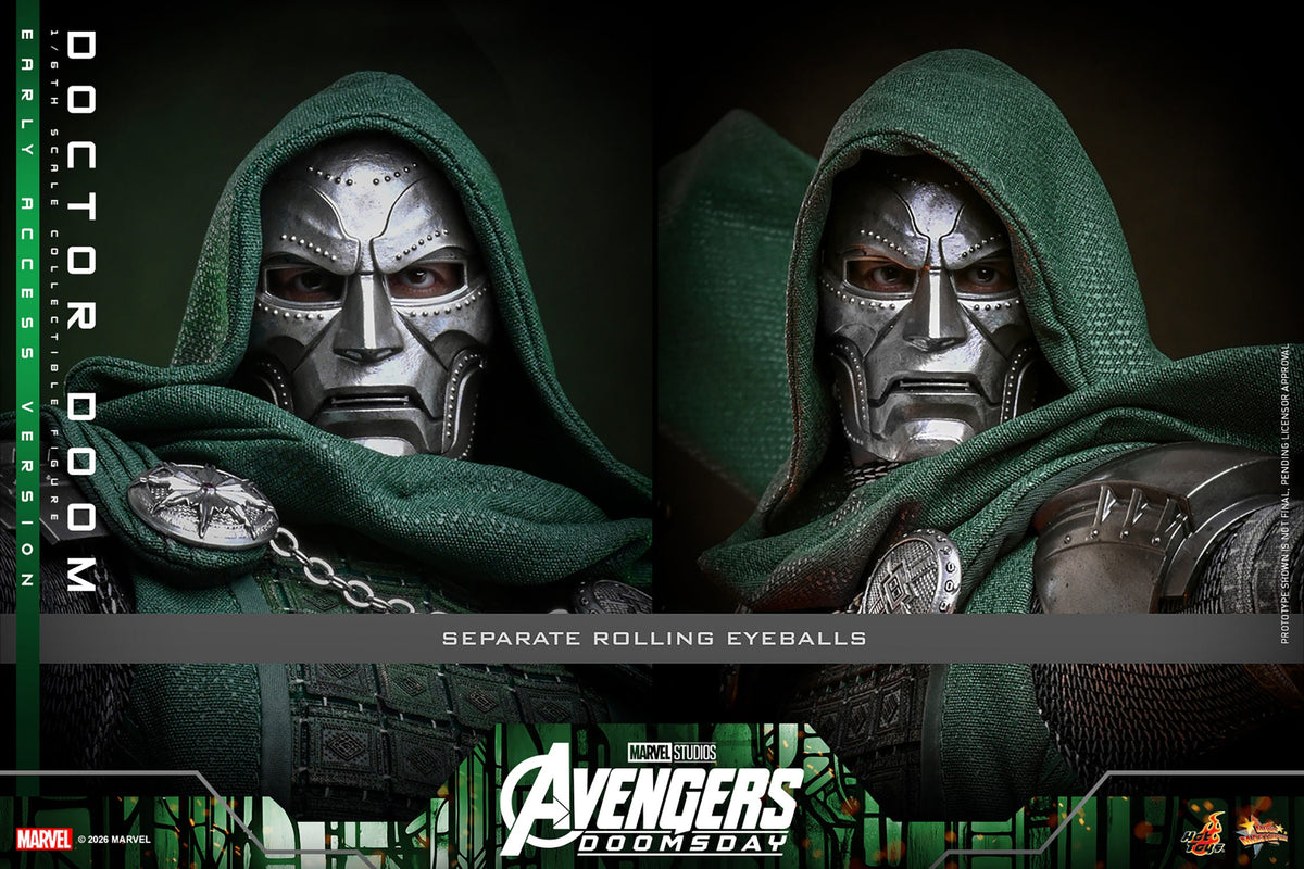 Hooded Armoured Villain 1/6 Scale Action Figure