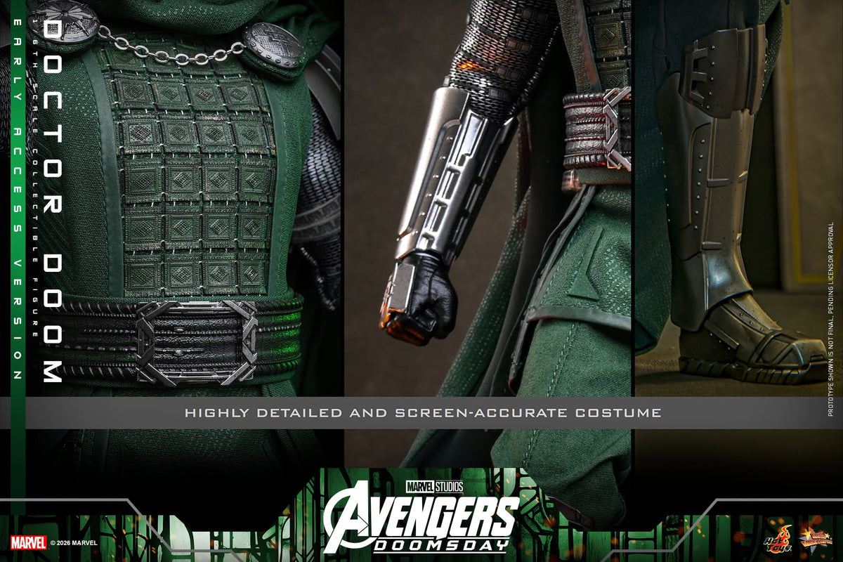 Hooded Armoured Villain 1/6 Scale Action Figure