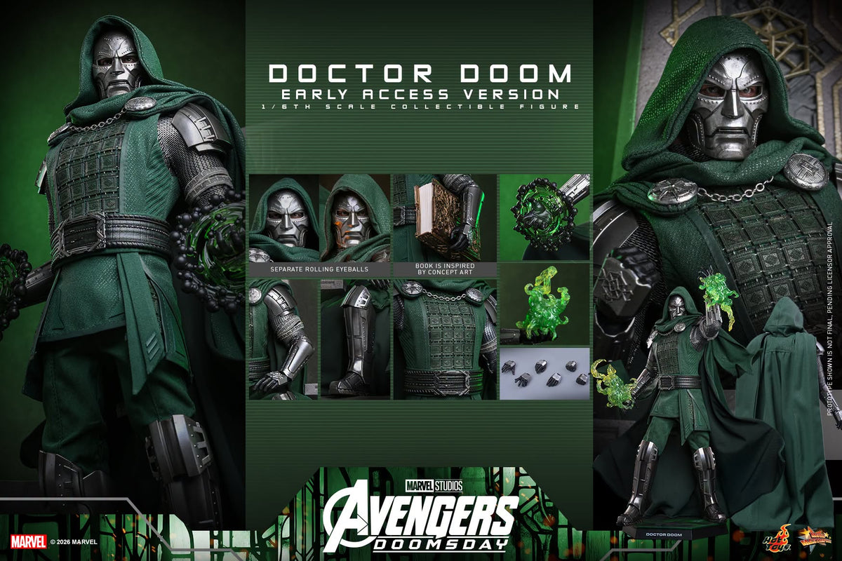 Hooded Armoured Villain 1/6 Scale Action Figure