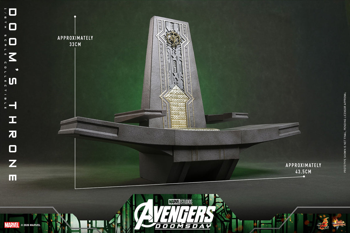 Armoured Villain's Throne 1/6 Scale Accessory