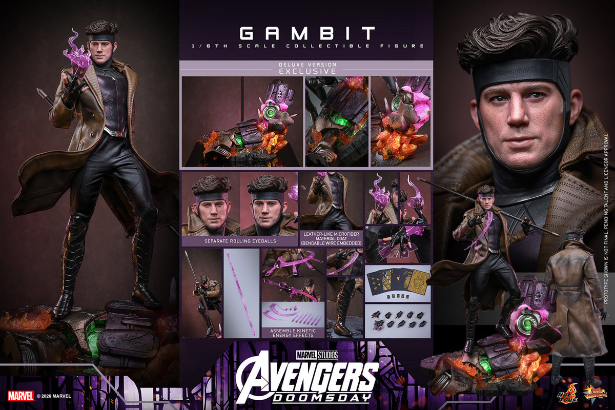 Card-Throwing Hero (Deluxe Version) 1/6 Scale Action Figure