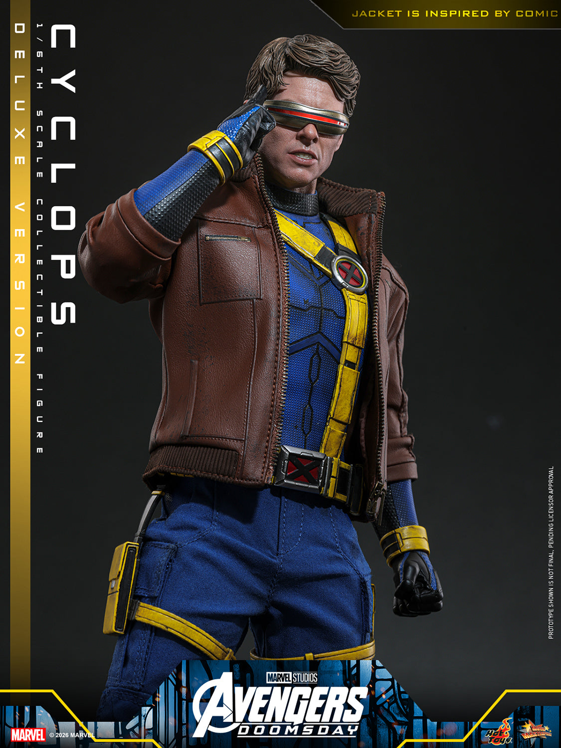 Visor-Wearing Hero (Deluxe Version) 1/6 Scale Action Figure