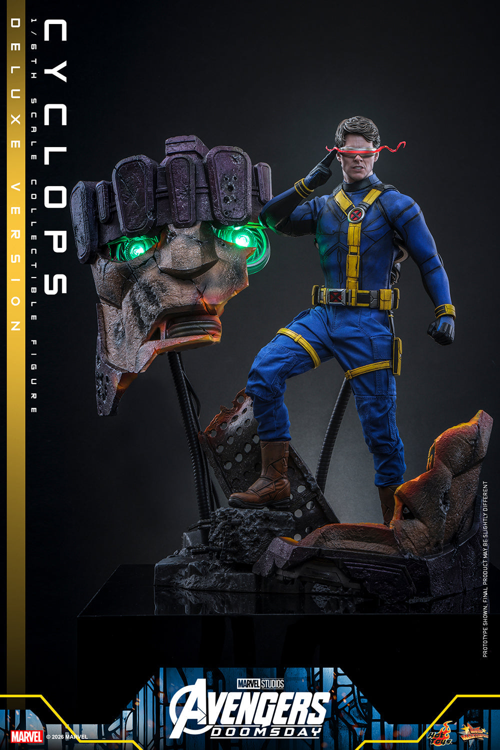 Visor-Wearing Hero (Deluxe Version) 1/6 Scale Action Figure