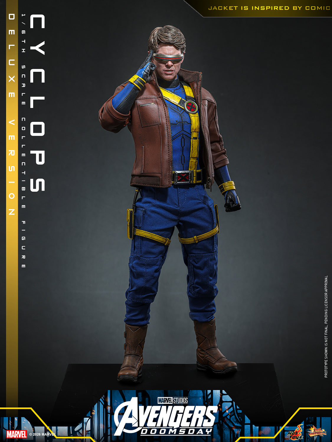 Visor-Wearing Hero (Deluxe Version) 1/6 Scale Action Figure