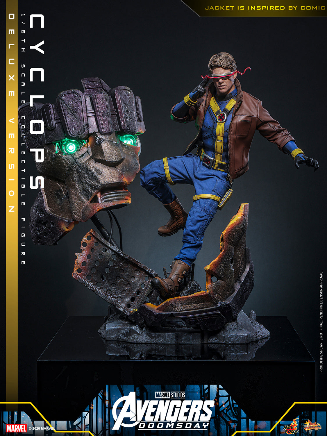 Visor-Wearing Hero (Deluxe Version) 1/6 Scale Action Figure