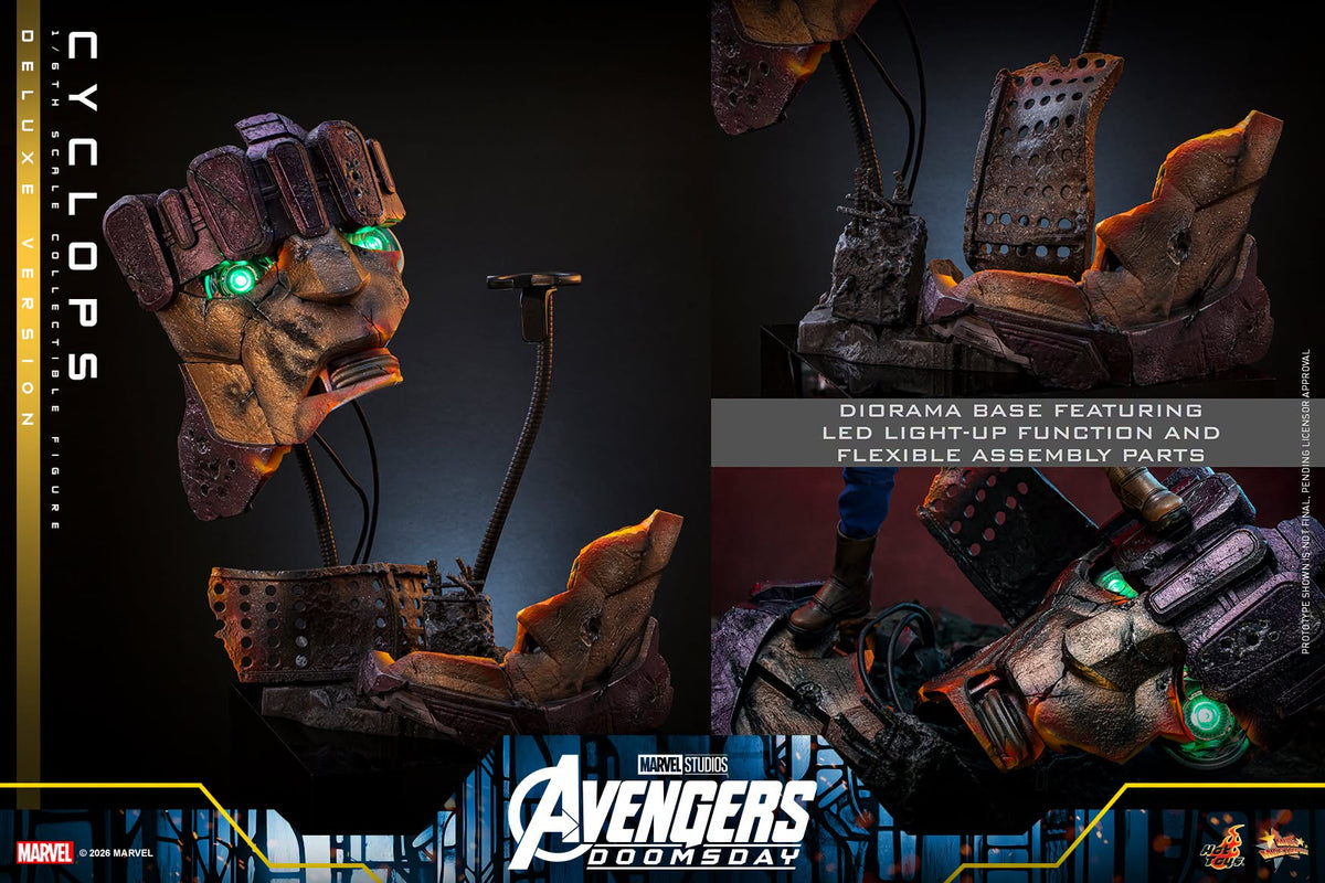 Visor-Wearing Hero (Deluxe Version) 1/6 Scale Action Figure