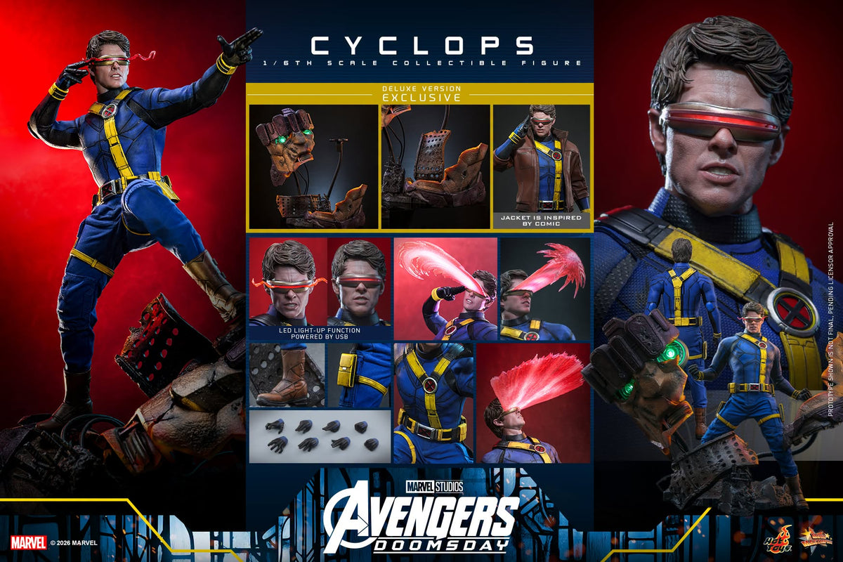 Visor-Wearing Hero (Deluxe Version) 1/6 Scale Action Figure