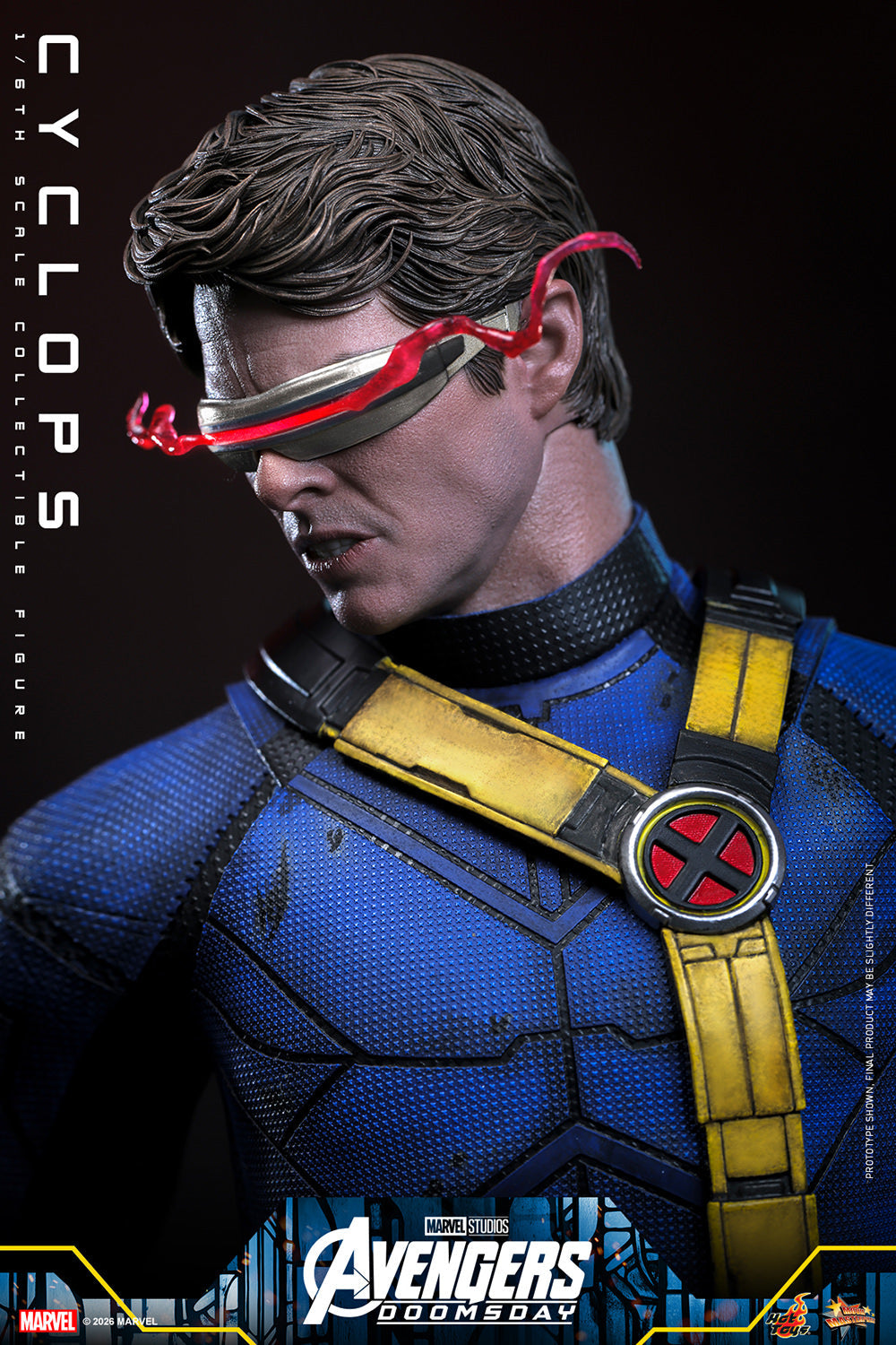 Visor-Wearing Hero 1/6 Scale Action Figure