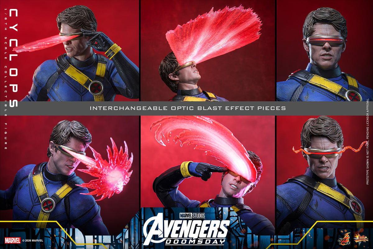 Visor-Wearing Hero 1/6 Scale Action Figure