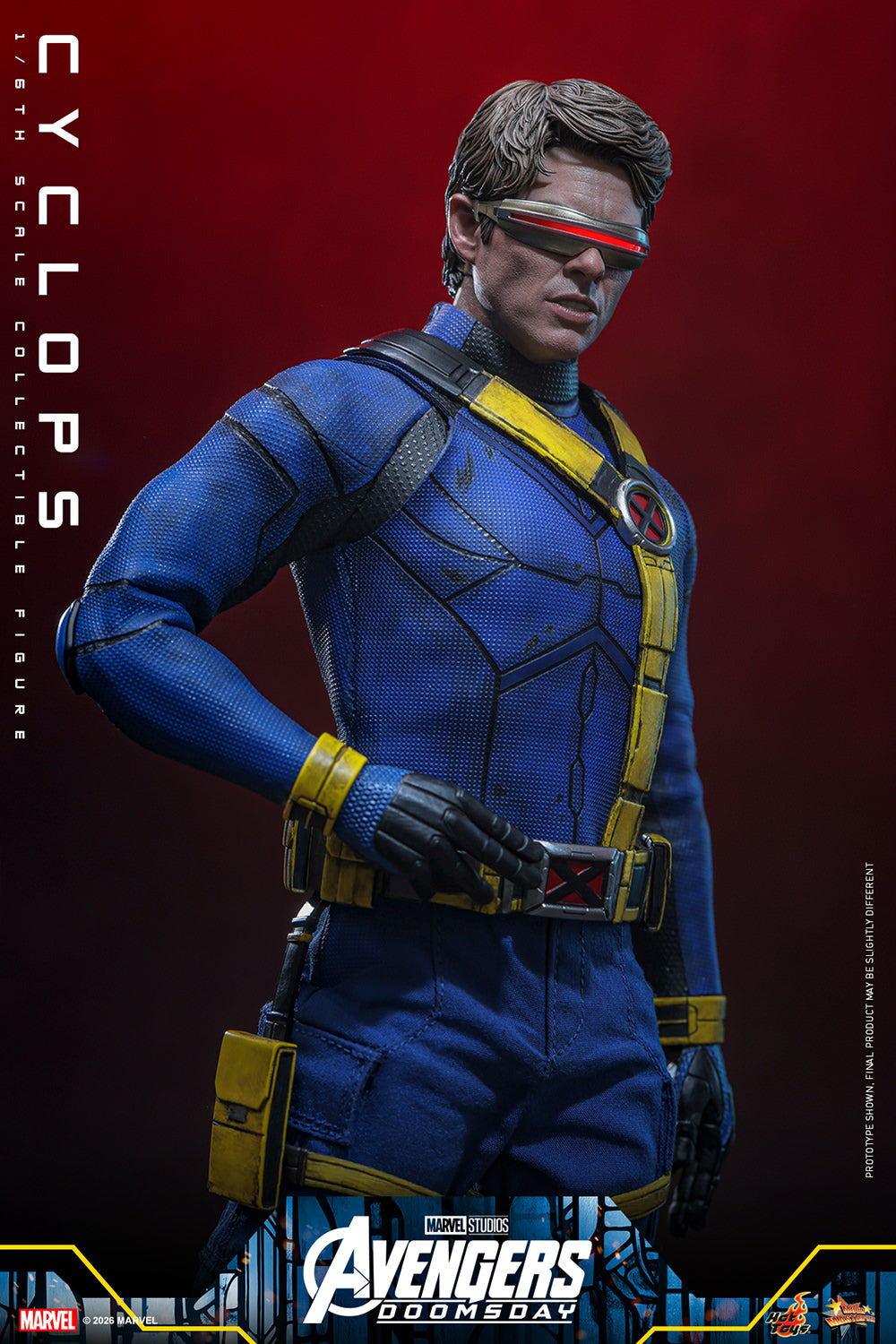 Visor-Wearing Hero 1/6 Scale Action Figure