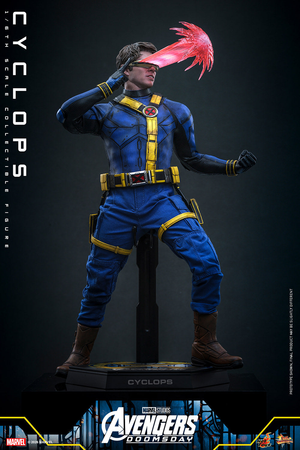 Visor-Wearing Hero 1/6 Scale Action Figure