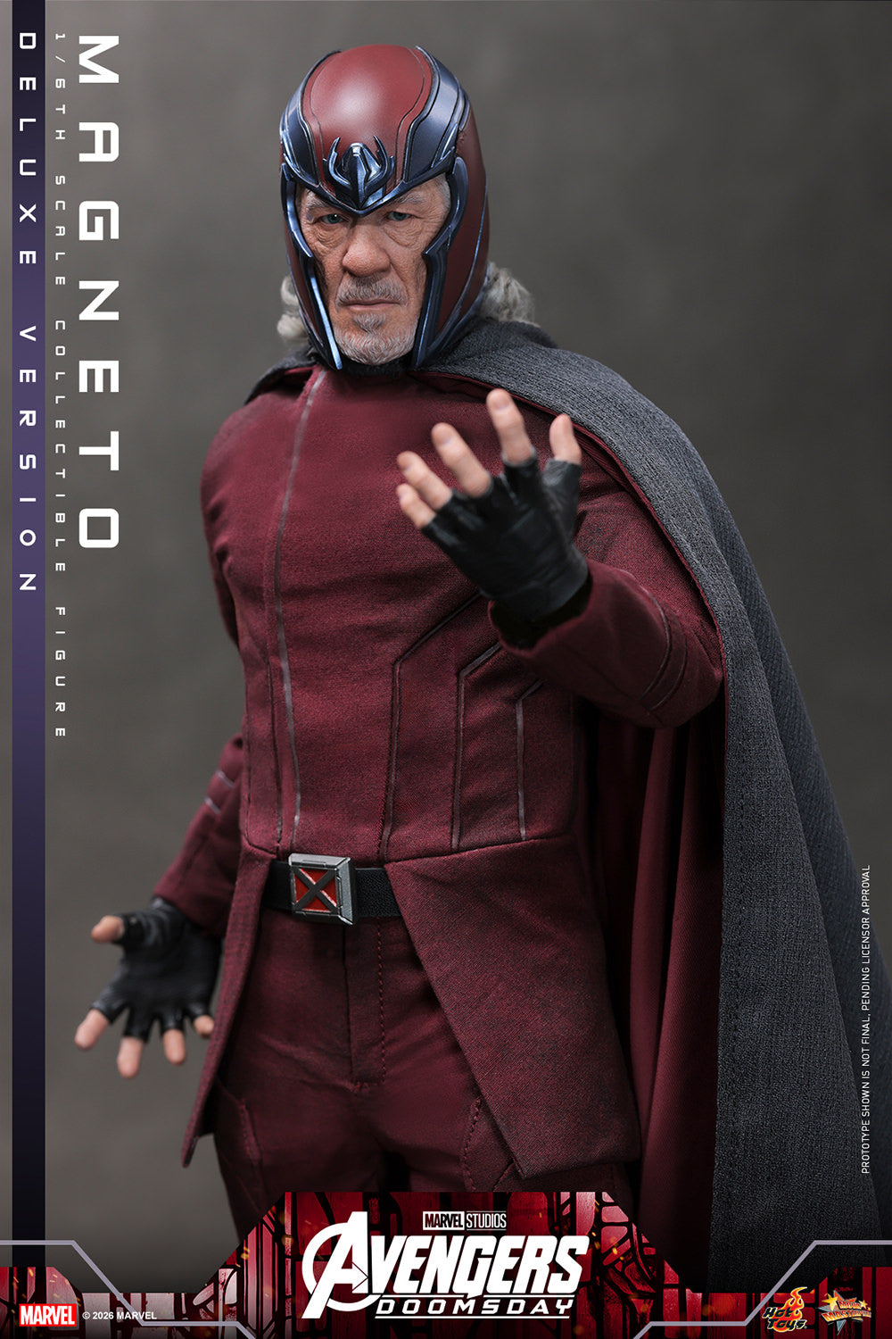 Helmeted Magnetic Villain (Deluxe Version) 1/6 Scale Action Figure