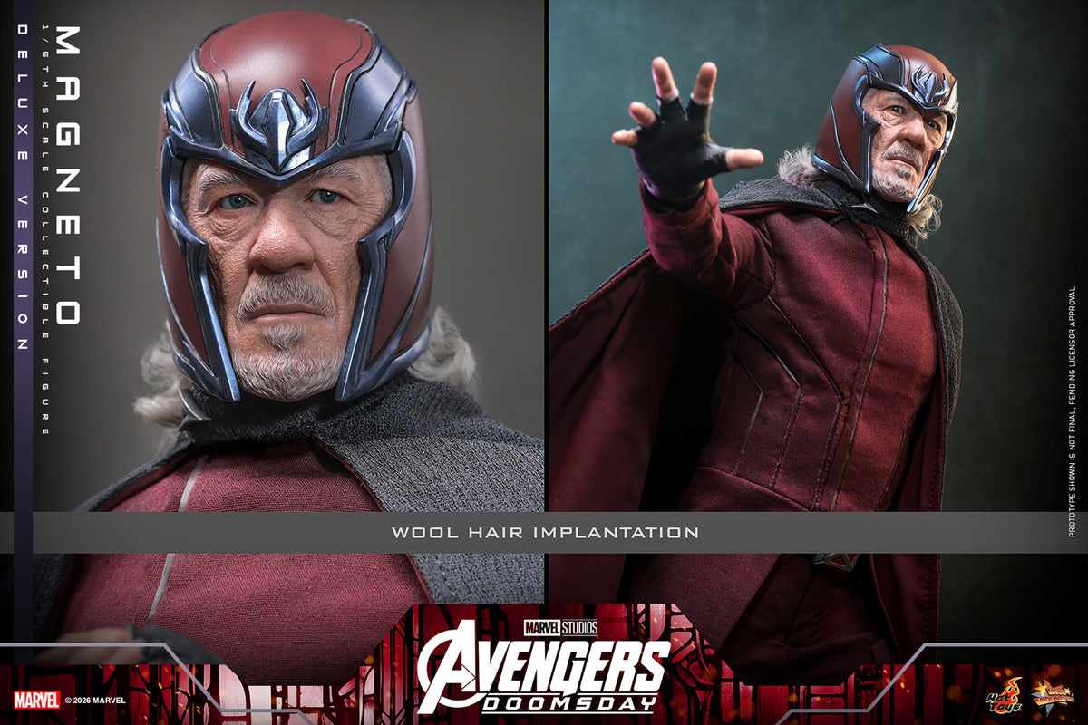 Helmeted Magnetic Villain (Deluxe Version) 1/6 Scale Action Figure