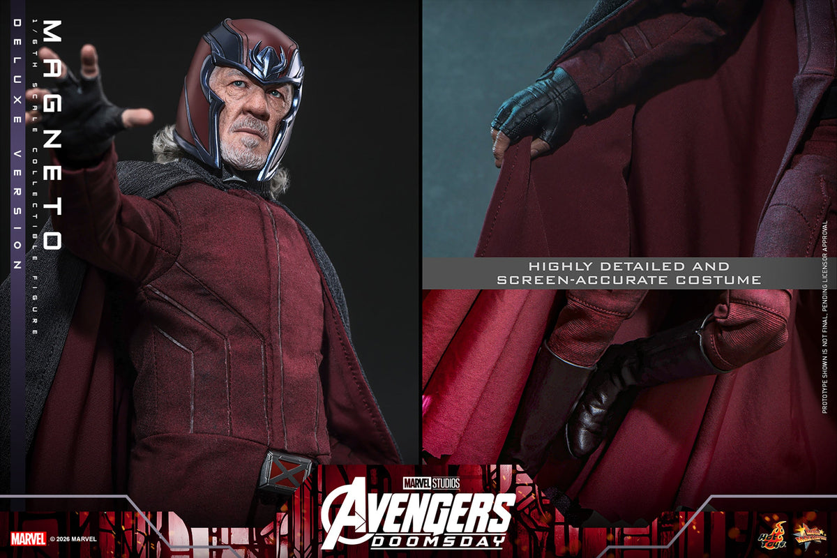 Helmeted Magnetic Villain (Deluxe Version) 1/6 Scale Action Figure
