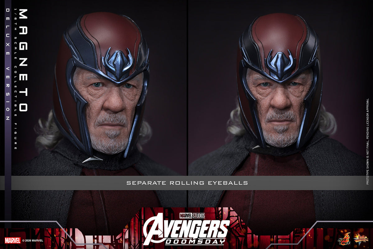 Helmeted Magnetic Villain (Deluxe Version) 1/6 Scale Action Figure