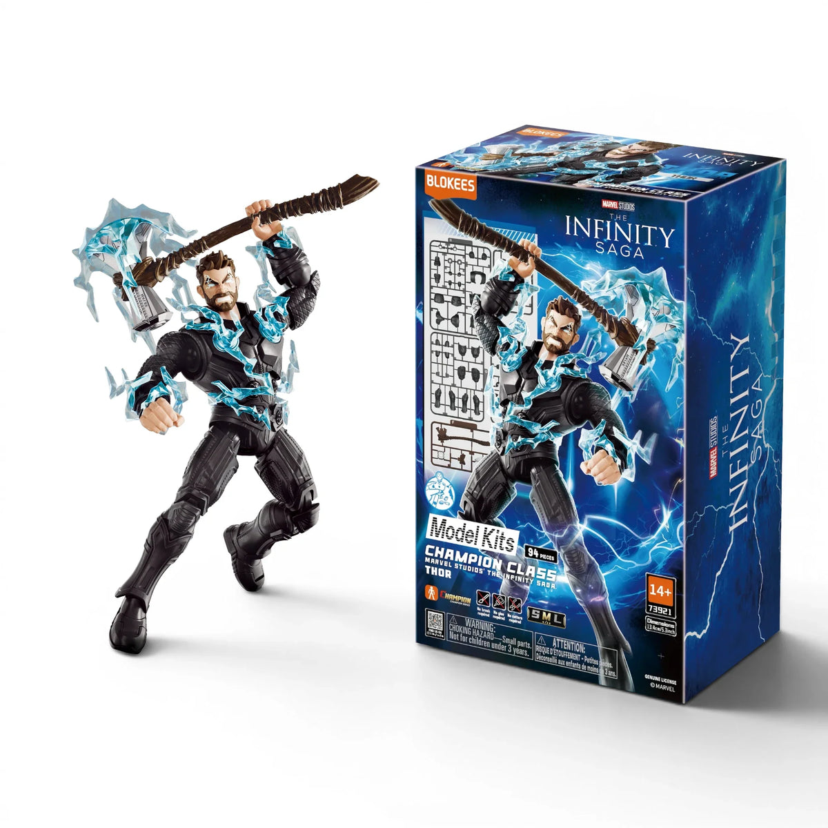 Thunder Warrior Poseable Model Kit