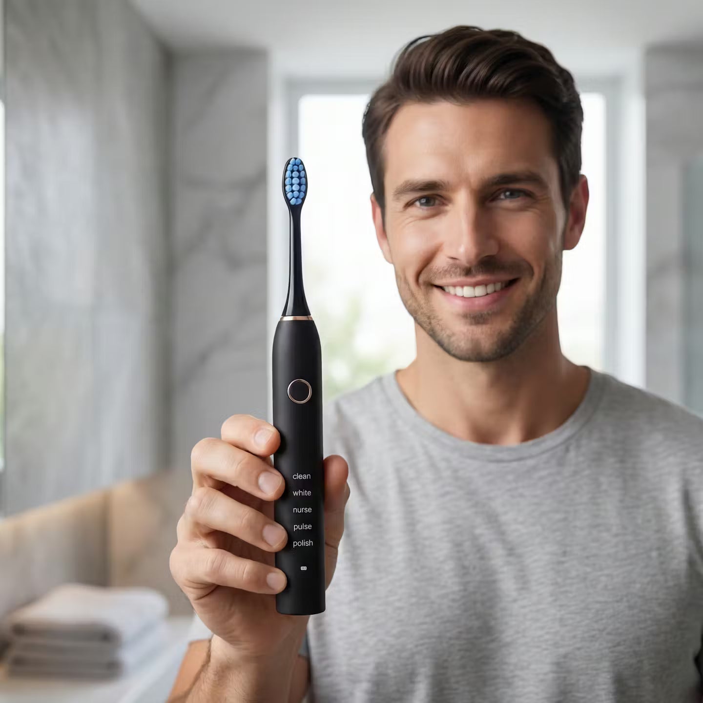 Rechargeable Electric Toothbrush – Portable Daily Oral Care Brush