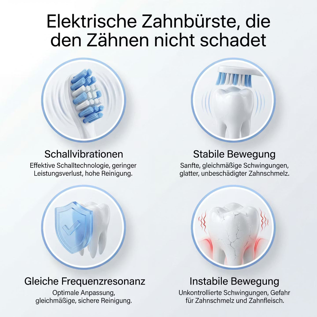 Rechargeable Electric Toothbrush – Portable Daily Oral Care Brush