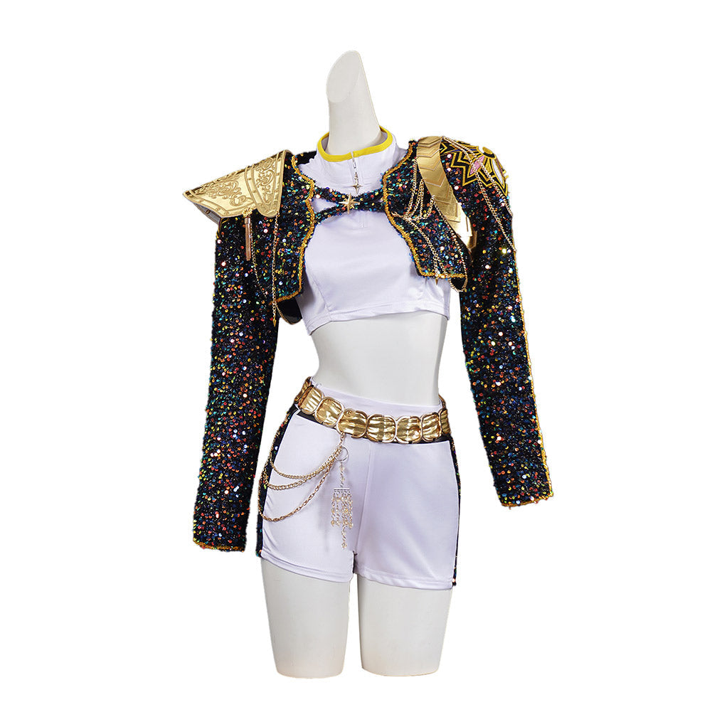 Kids' Golden Rumi Zoey Mira Black White Halloween Costume