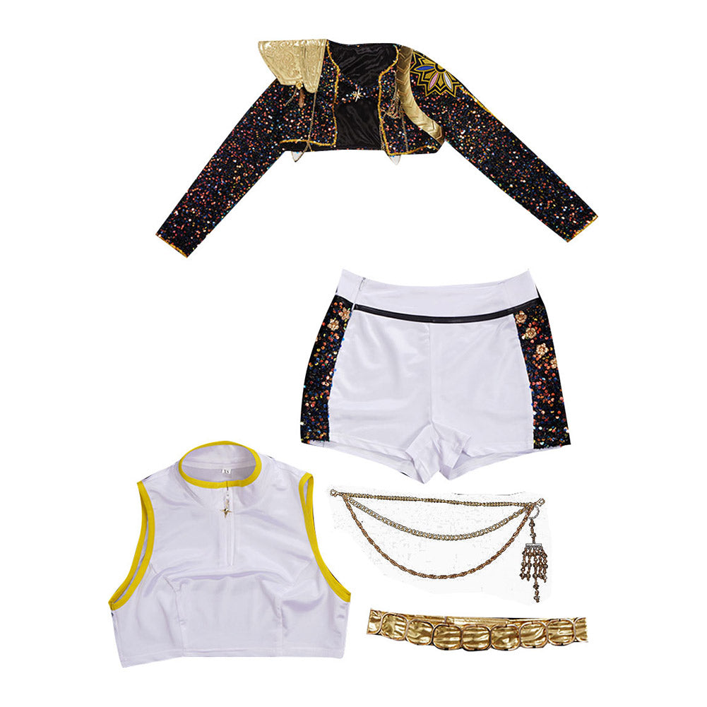 Kids' Golden Rumi Zoey Mira Black White Halloween Costume