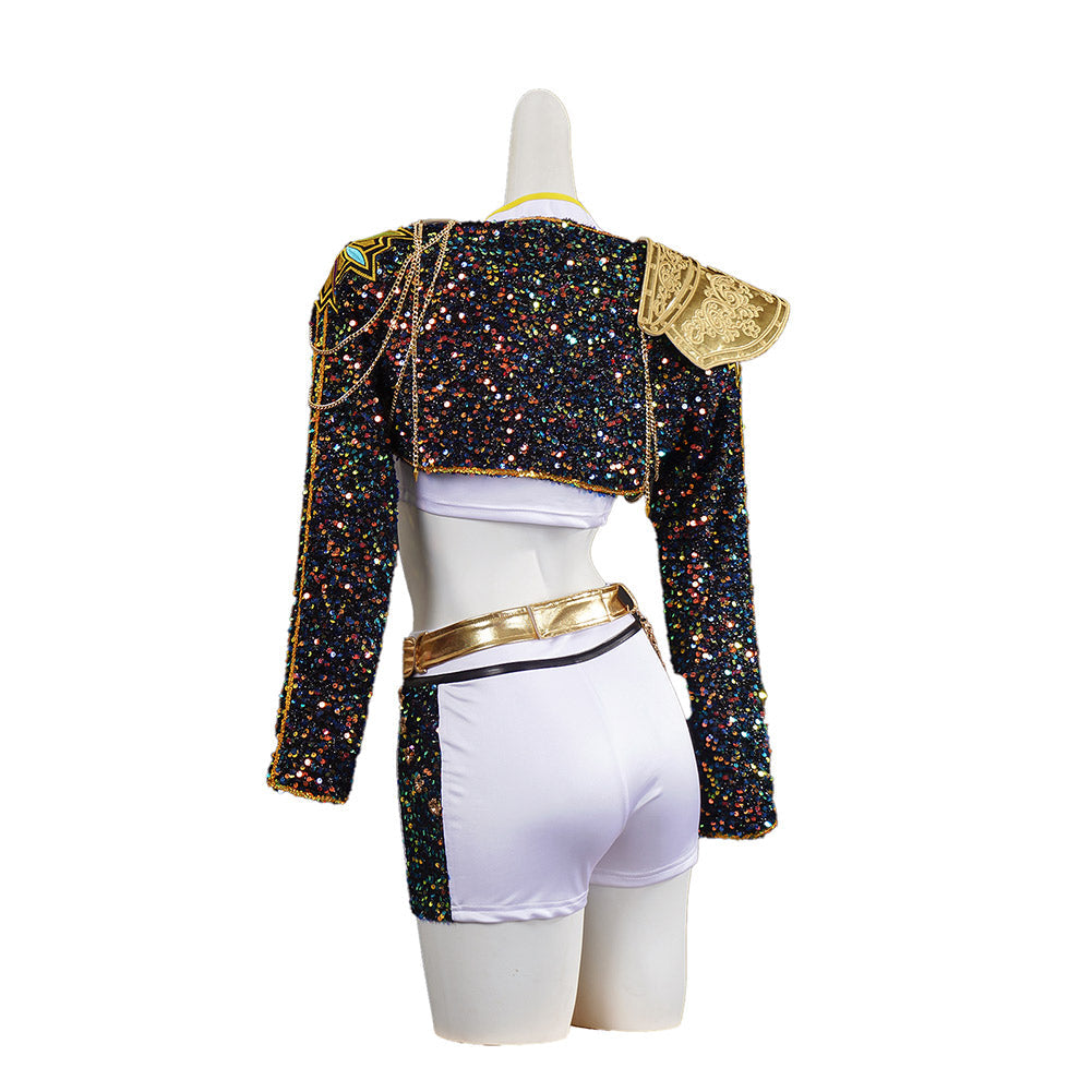 Kids' Golden Rumi Zoey Mira Black White Halloween Costume