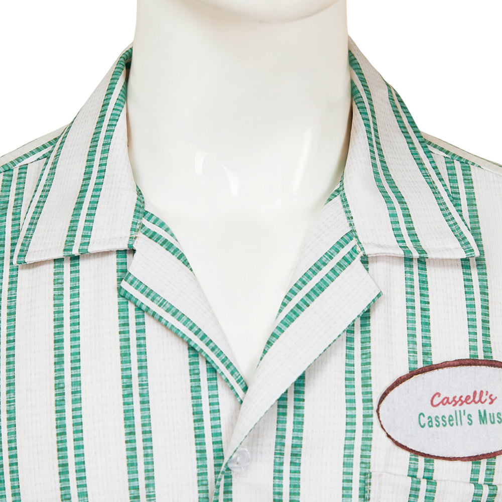 Kids' Obsession (2026) Baron Bear Bailey Green White Shirt Halloween Costume