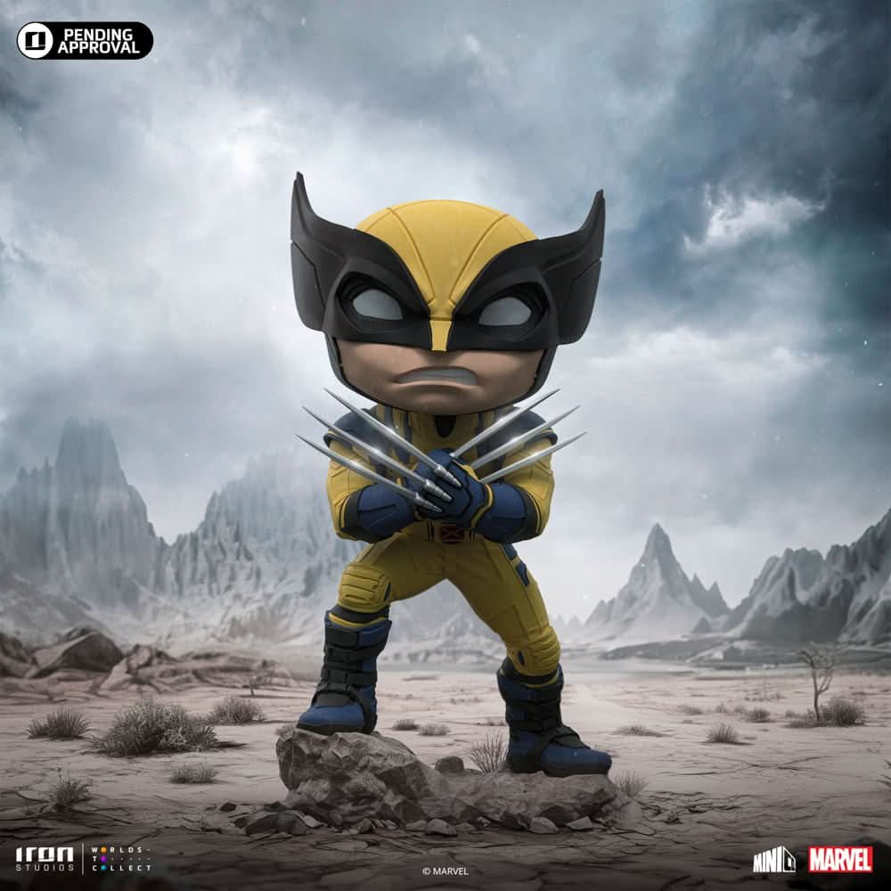 Clawed Hero Mini Collectible Statue