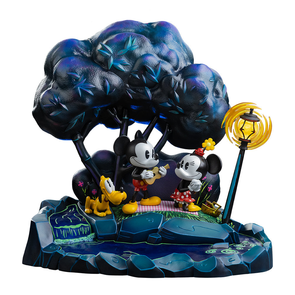 Cartoon Mouse Couple and Dog's Day at the Park - Deluxe Scale 1/10 Collectible Statue