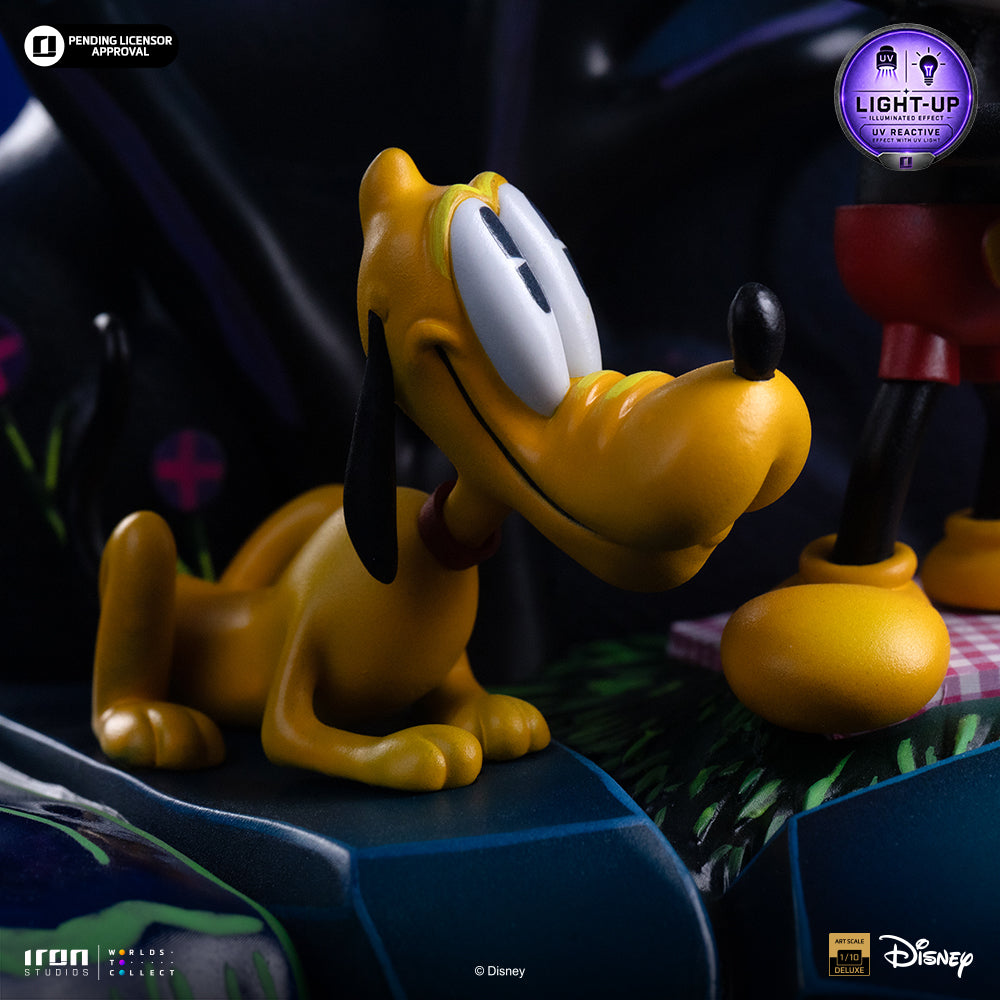Cartoon Mouse Couple and Dog's Day at the Park - Deluxe Scale 1/10 Collectible Statue