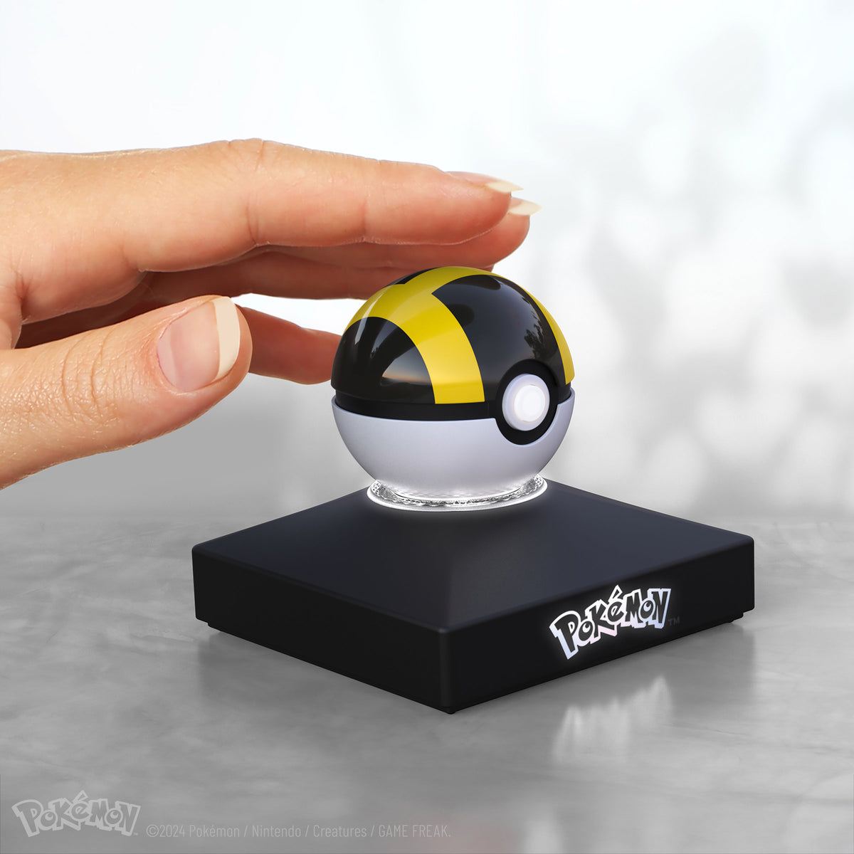 Die-Cast Mini Black-and-Gold Capture Ball Replica