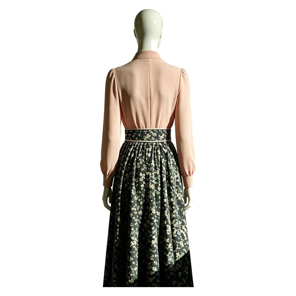 Monster: The Lizzie Borden Story (2026) Lizzie Pink Green Skirt Set Halloween Costume